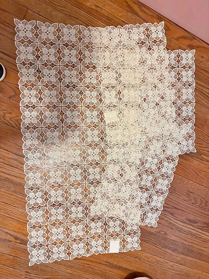 Vintage Crochet table clothes