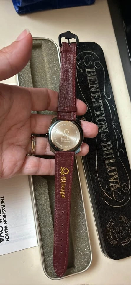 Vintage Benetton by Bulova watch - photo 4