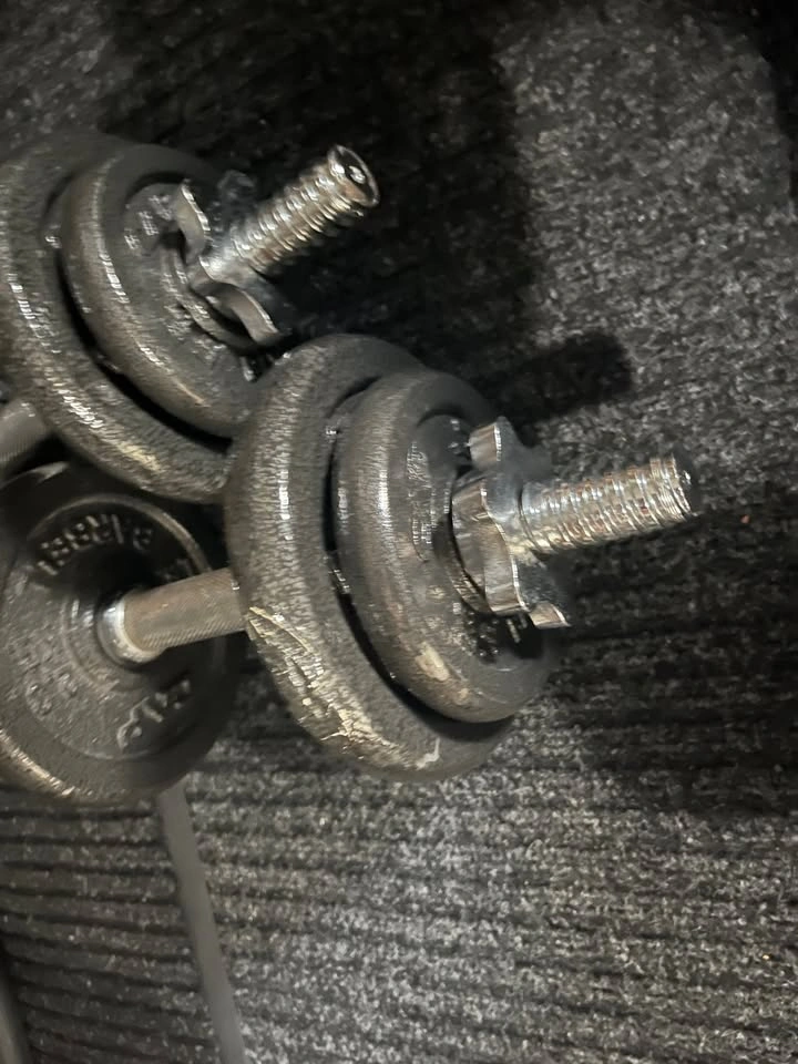 CAP 40 lb Adjustable Dumbbell Set With Carrying Case - photo 5