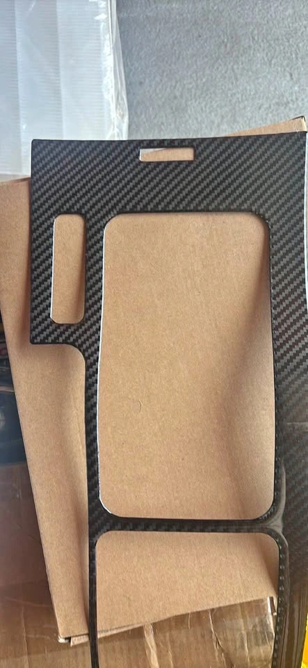 3M carbon fiber shifter cover