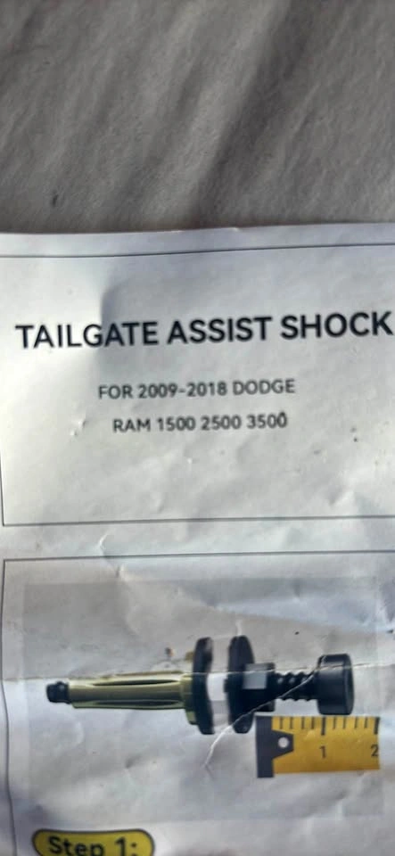 Pickup Tailgate Assist Shock