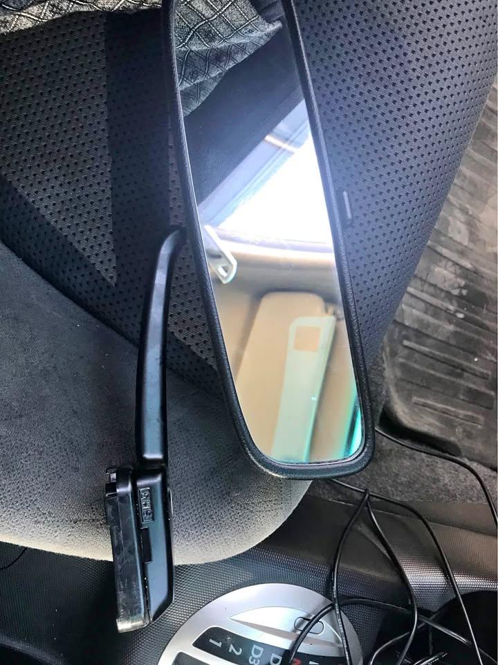 Honda Fit rear view mirror