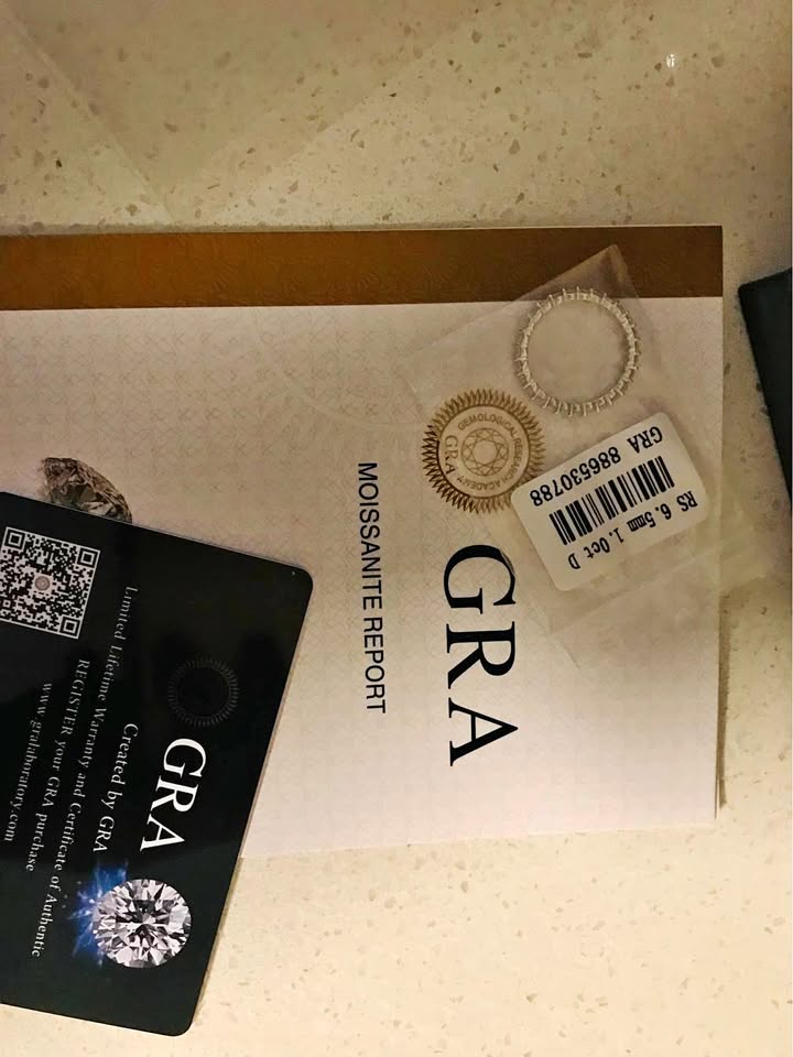 Moissanite Ring