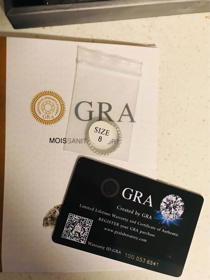 Moissanite Ring - photo 2