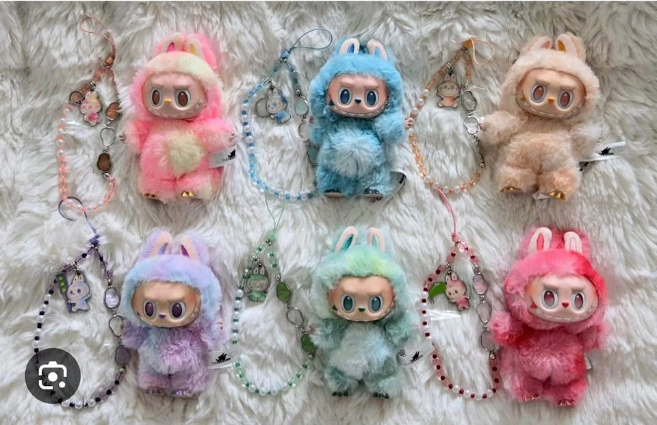 Labubu Big Into Energy Phone Charms