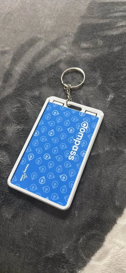 Deadpool ID Card Holder Keychain - photo 2