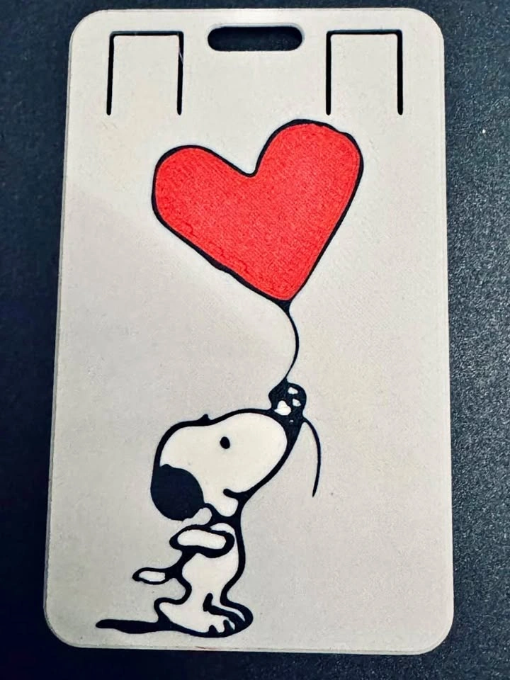 Snoopy Card Holder with TransLink Compass Card
