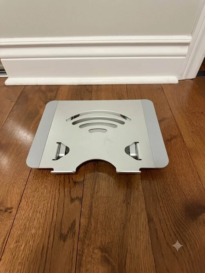 AKSEA Adjustable Aluminum Laptop Stand – Excellent Condition - photo 4