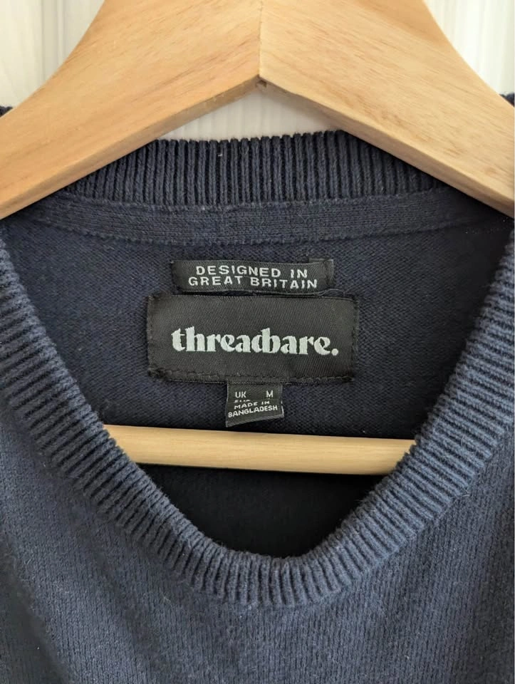 Threadbare Men’s M Short Sleeve Knit Sweater - photo 3