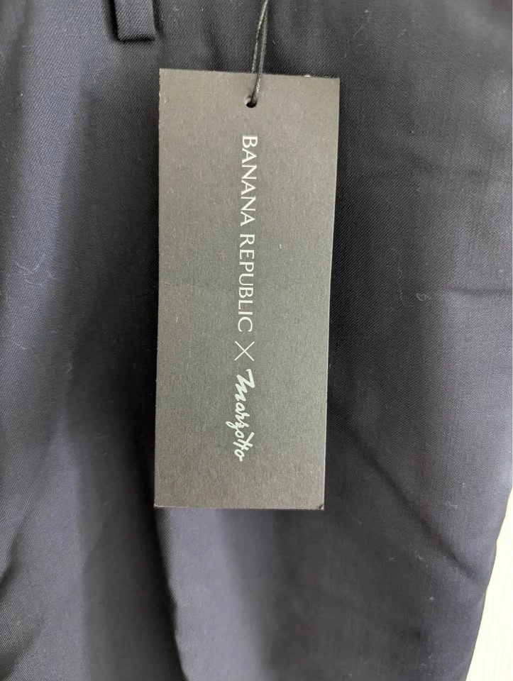BNWT Men’s Banana Republic x Marzotto Wool Slim Fit Dress Pants - photo 4
