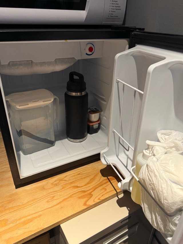 Black Compact Fridge - photo 2