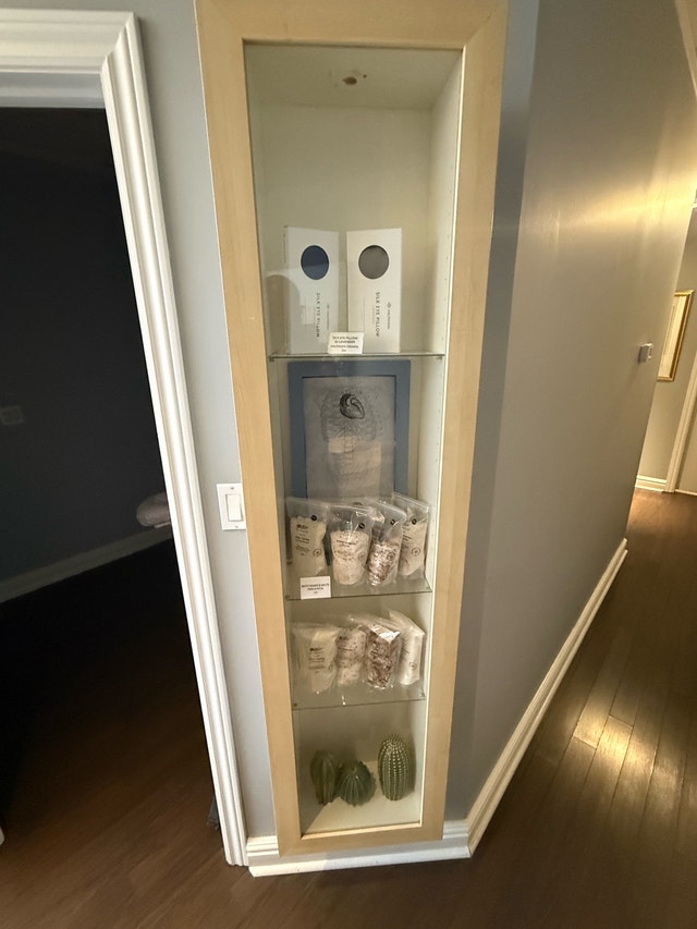 Wall Mounted Display Cabinet