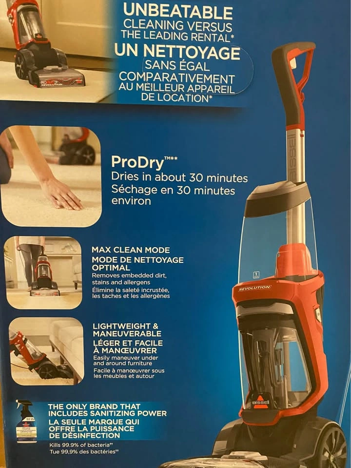 Bissell ProHeat 2X Revolution — Like New, Complete Set - photo 4