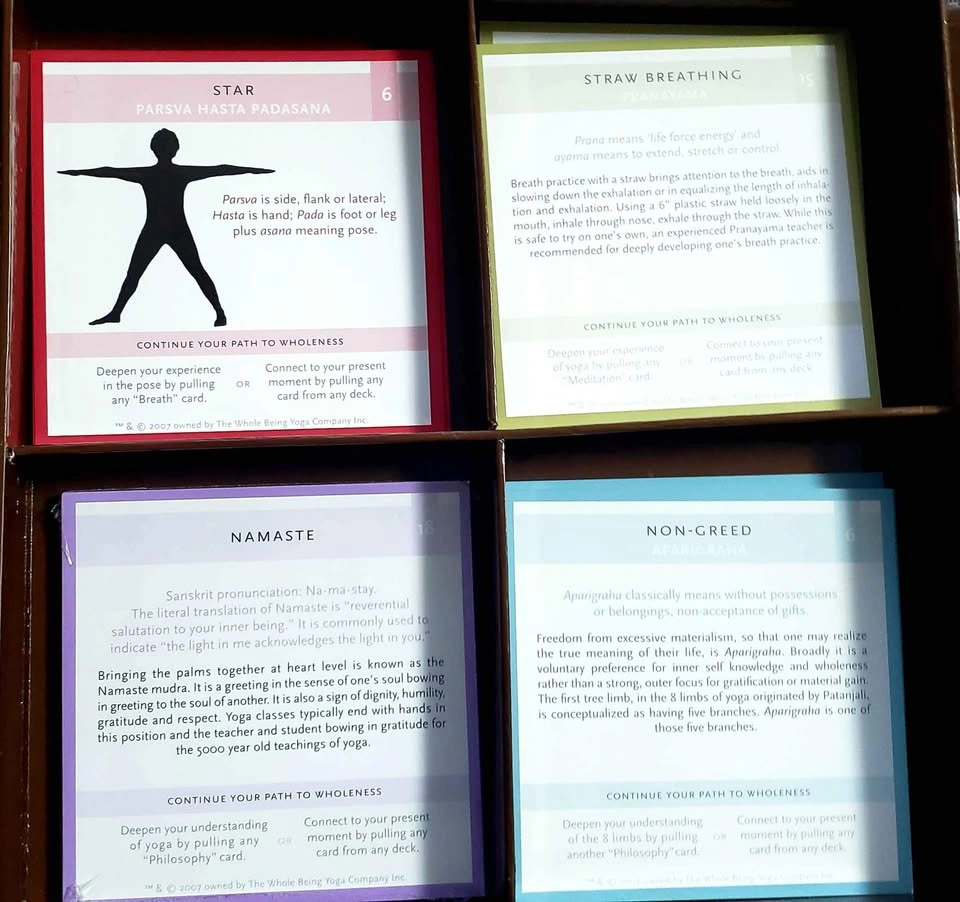 Yoga Wellness Booklet with Cards - photo 4