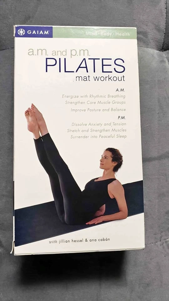 Pilates AM & PM Box Set (2 VHS Tapes)