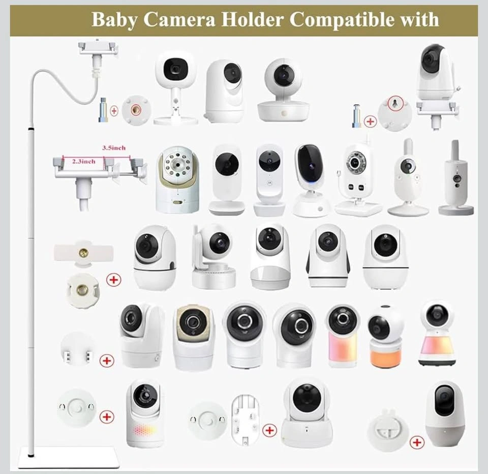 New Baby Monitor Floor Stand – Adjustable Gooseneck Holder - photo 4
