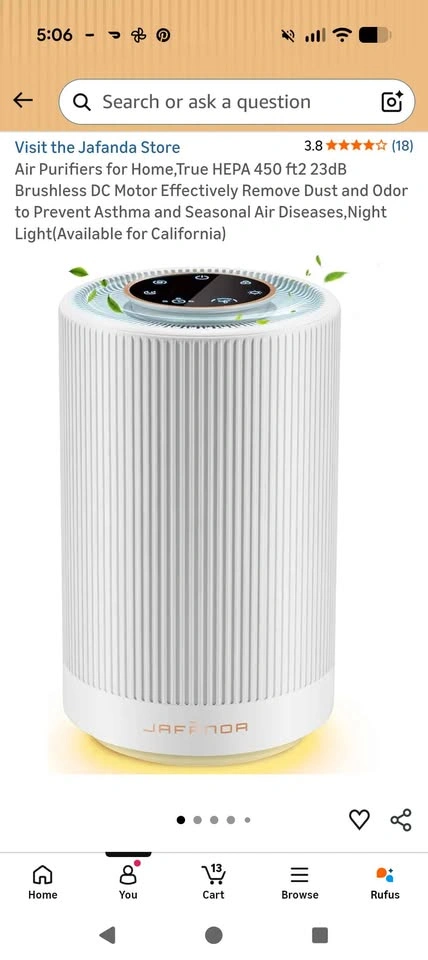 Jafanda True HEPA Air Purifier - photo 3