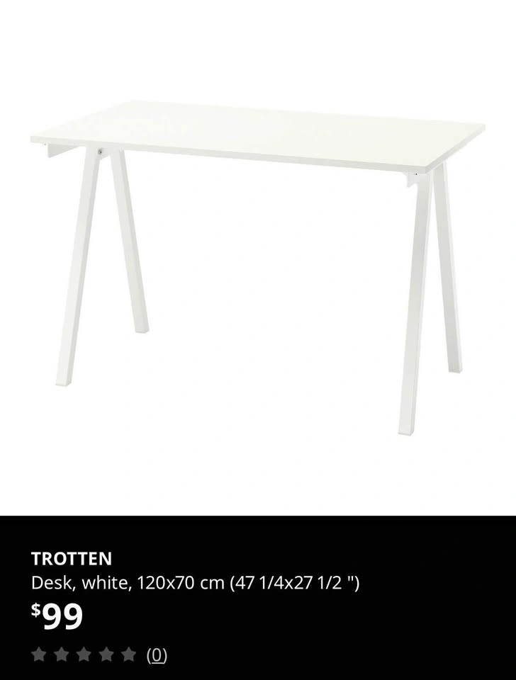 IKEA TROTTEN DESK