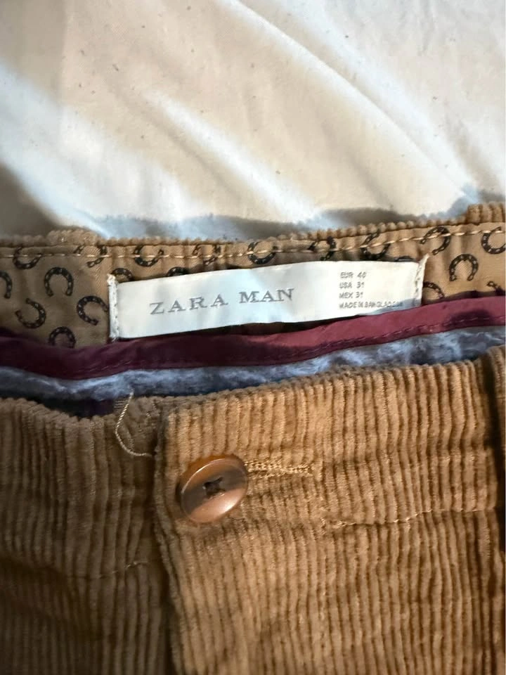 Zara Man Corduroy Pants - photo 2