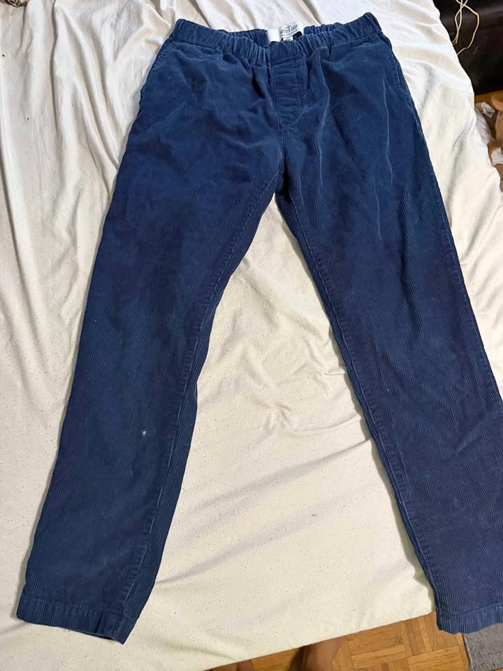 Topman Tapered Crop Corduroy Pants W32 L34