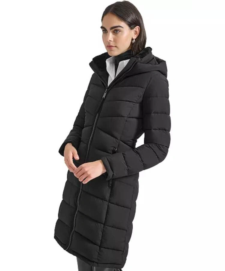 Calvin Klein Women's Hooded Puffer Coat - photo 4