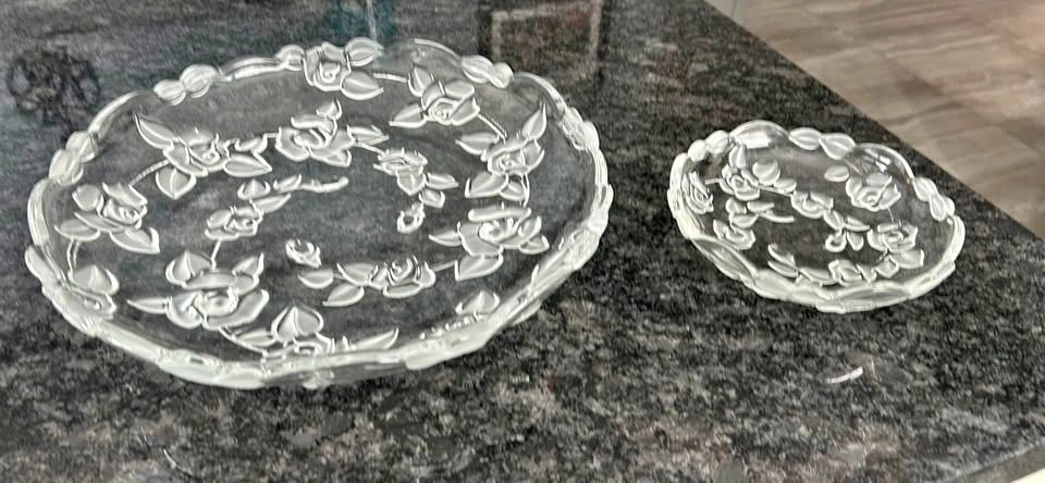 Solid crystal platters