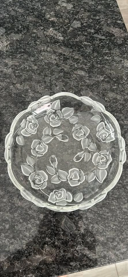 Solid crystal platters - photo 3