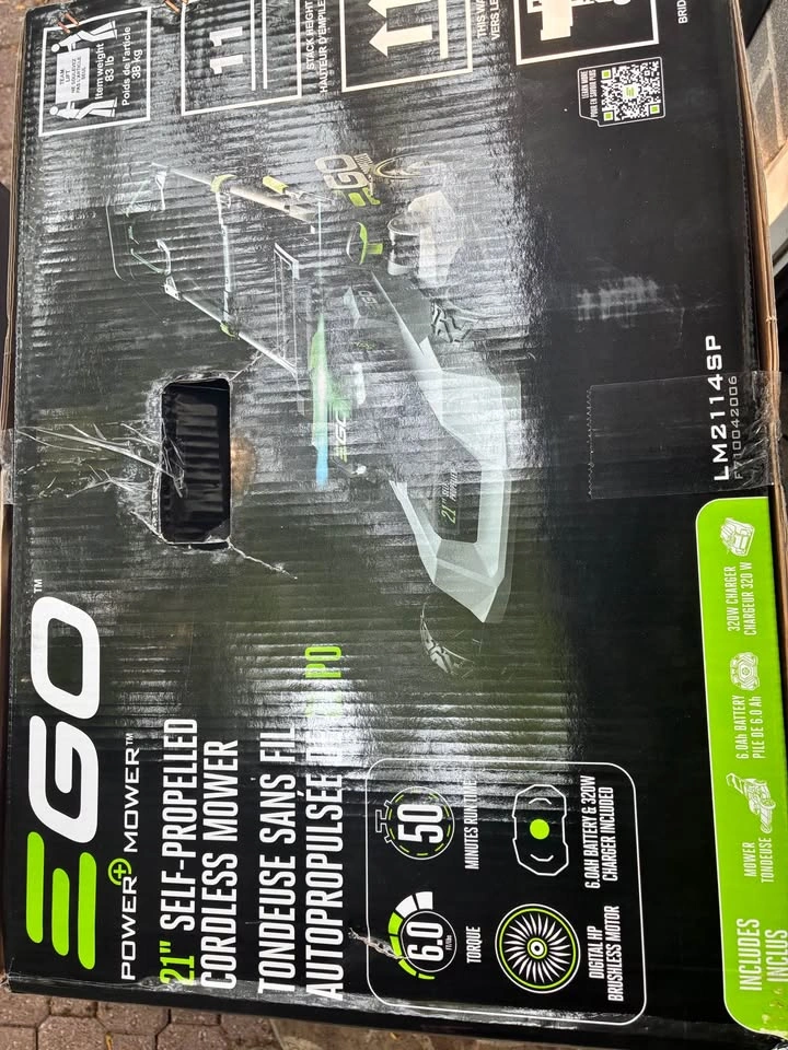 EGO Power+ 21" Self-Propelled Cordless Mower LM2114SP - photo 2