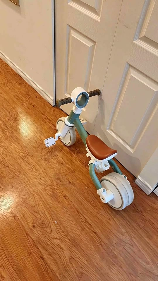 Lol-Fun Kids 3-in-1 Tricycle Balance Bike Push Handle