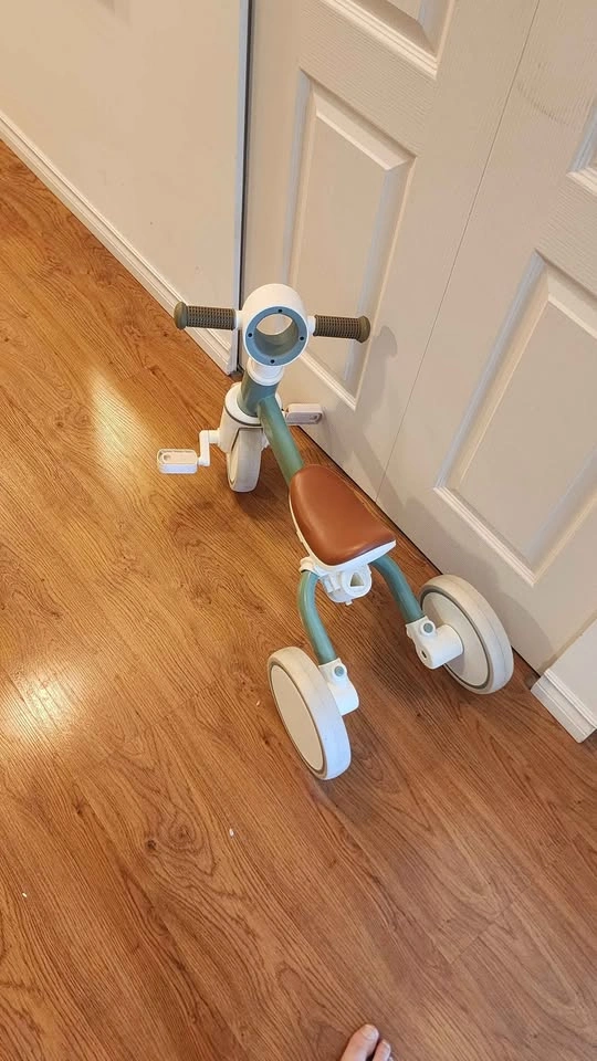 Lol-Fun Kids 3-in-1 Tricycle Balance Bike Push Handle - photo 2