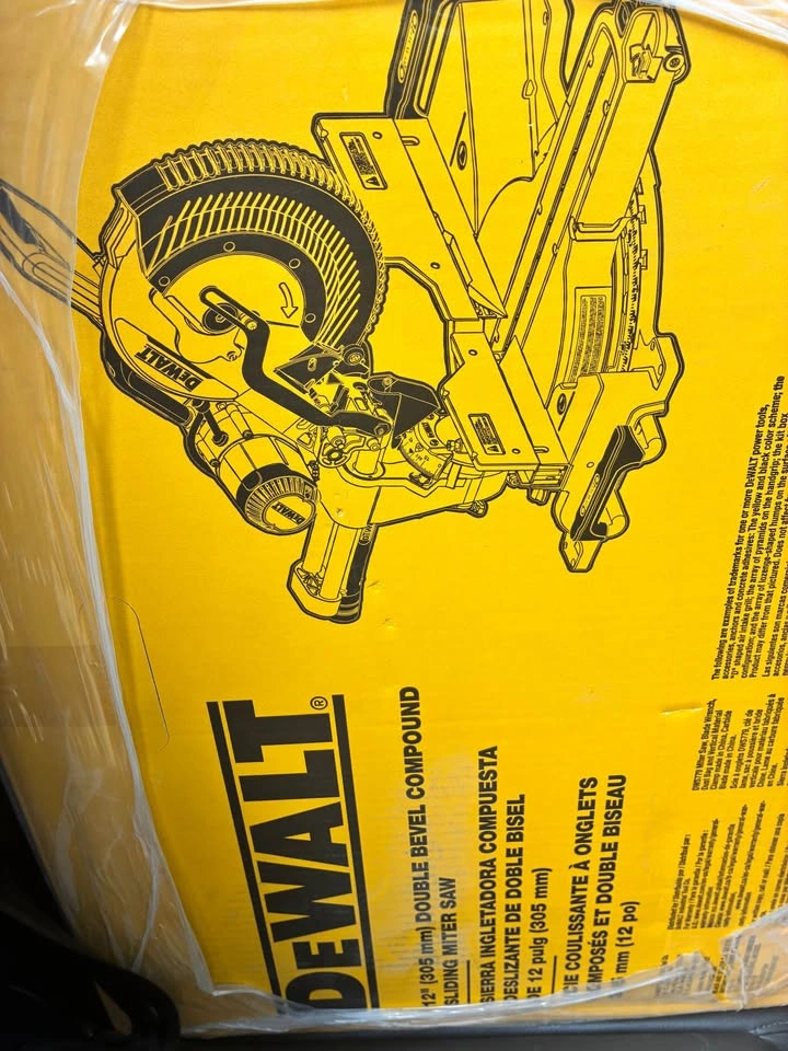 DEWALT 12" Double Bevel Compound Sliding Miter Saw - photo 2