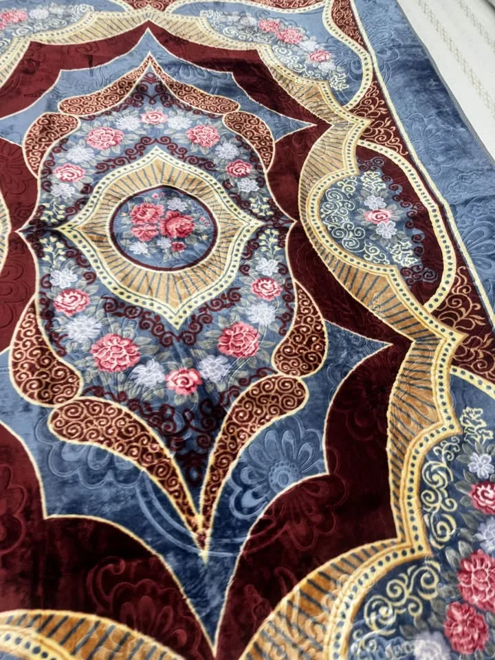 New gray brown beige combination carpet size 6.5 x 9.5 foot image indicator(4)