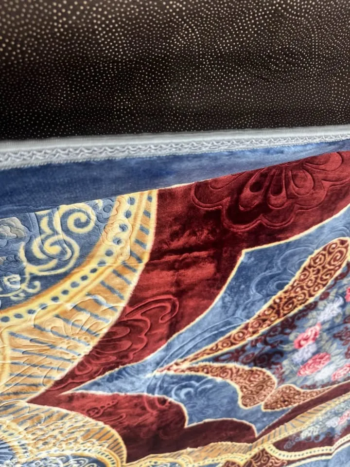 New gray brown beige combination carpet size 6.5 x 9.5 foot image indicator(7)