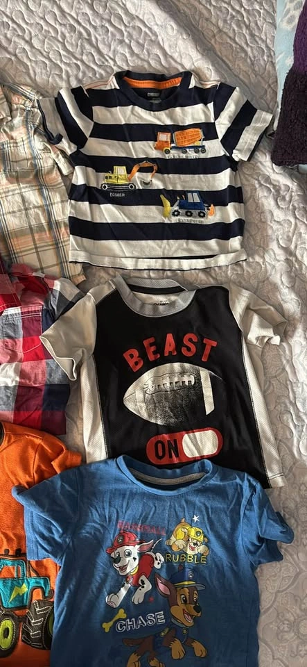 Boys' Shirt Bundle Size 2T: Tommy Hilfiger, OshKosh, Gymboree - photo 4