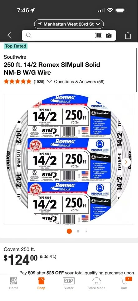 14/2 Romex Wires