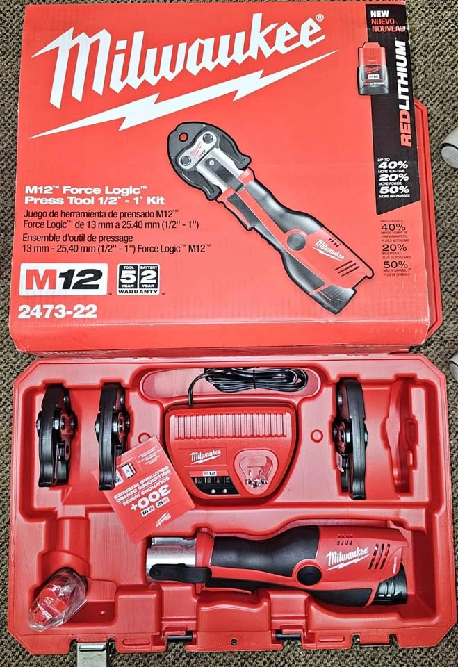 M12 Milwaukee Propress Kit - photo 4