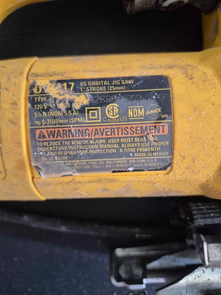 DEWALT Jigsaw, Variable Speed, 5.5-Amp Corded (DW317) - photo 2