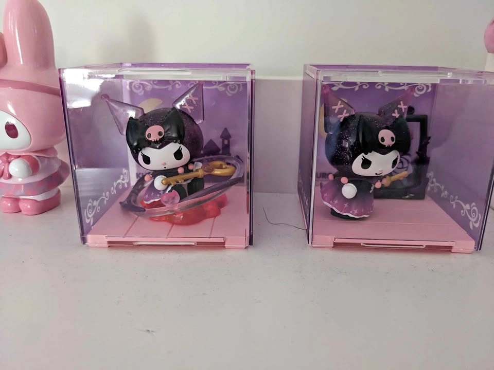 Sanrio Kuromi and My Melody Collectible Figures Blind Box Opened