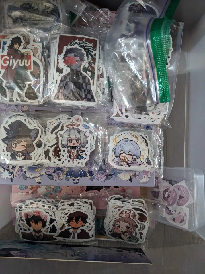 Genshin, honkai star rail, and other stickers - photo 5