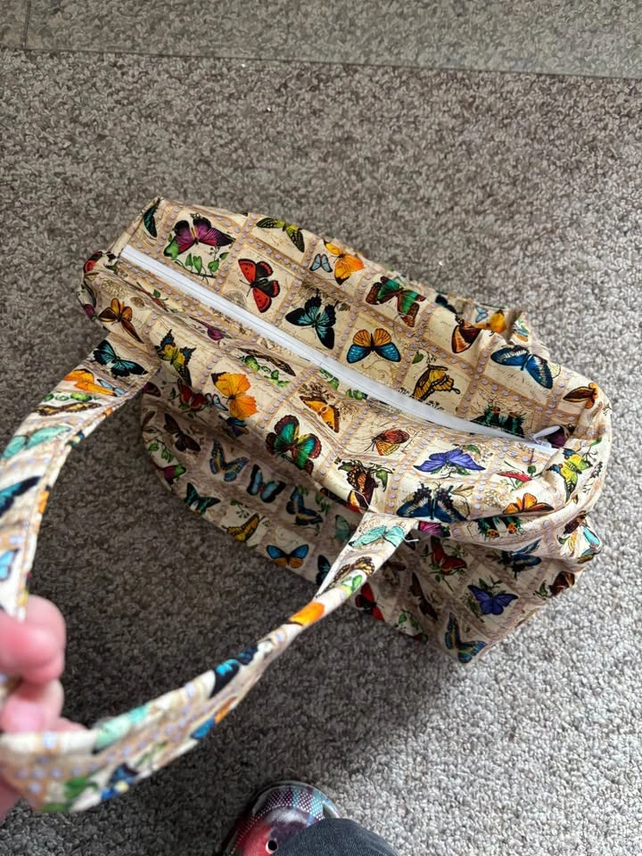 Butterfly tote bag - photo 3