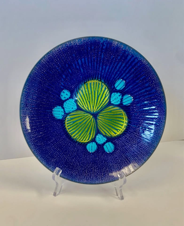 Vintage Annemarie Davidson Enameled Copper Plate - photo 5