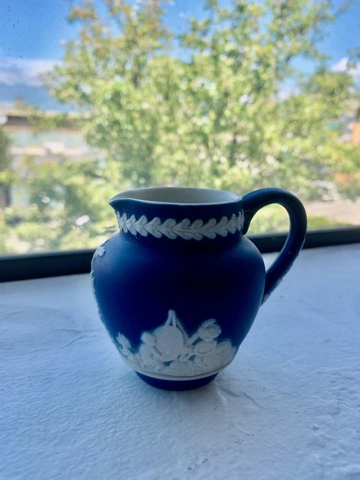 Antique Jasperware pitcher and bowl from Adams in Tunstall Engla - photo 5