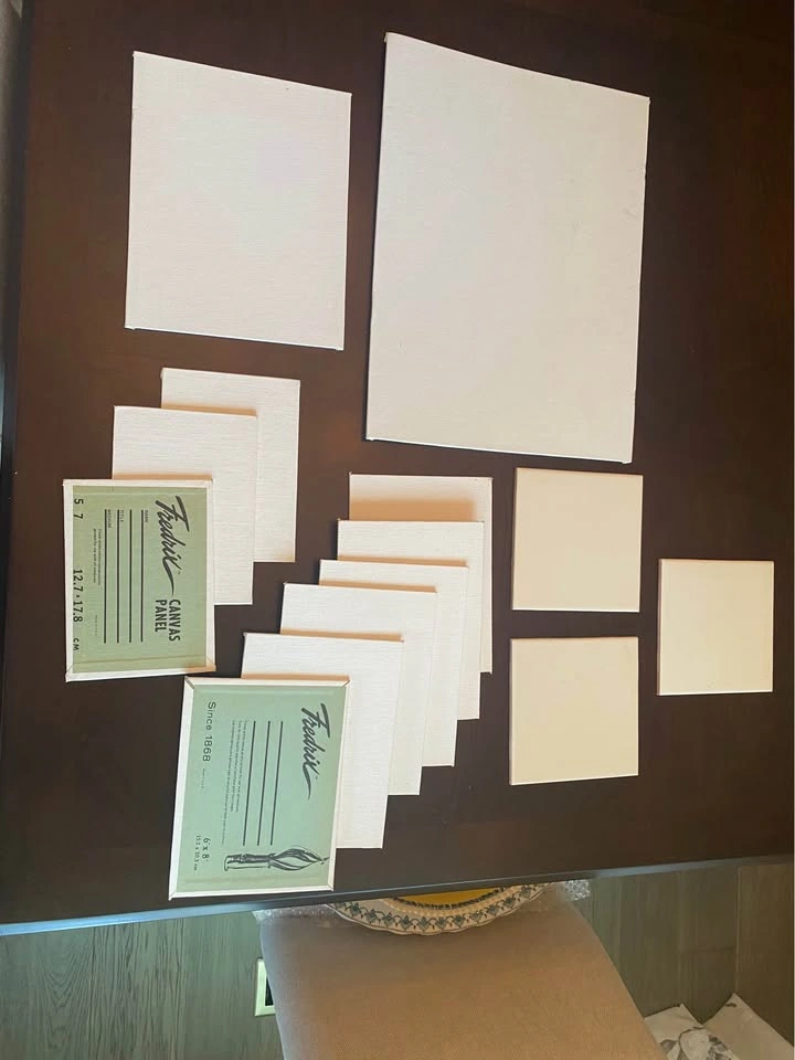 Fredrix Canvas Panels and Ceramic Tiles Art Supply Bundle - photo 2