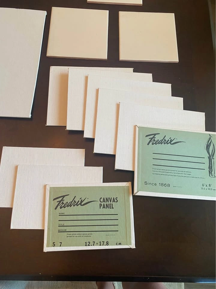 Fredrix Canvas Panels and Ceramic Tiles Art Supply Bundle - photo 4