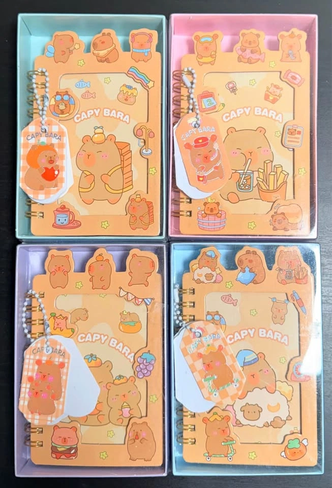 brand new, cute note book, 4pcs/ set