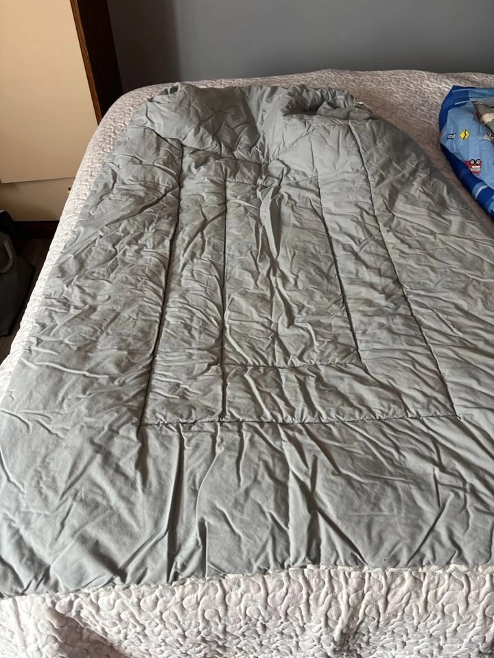 Reversible Geometric Pattern Toddler Comforter - photo 2