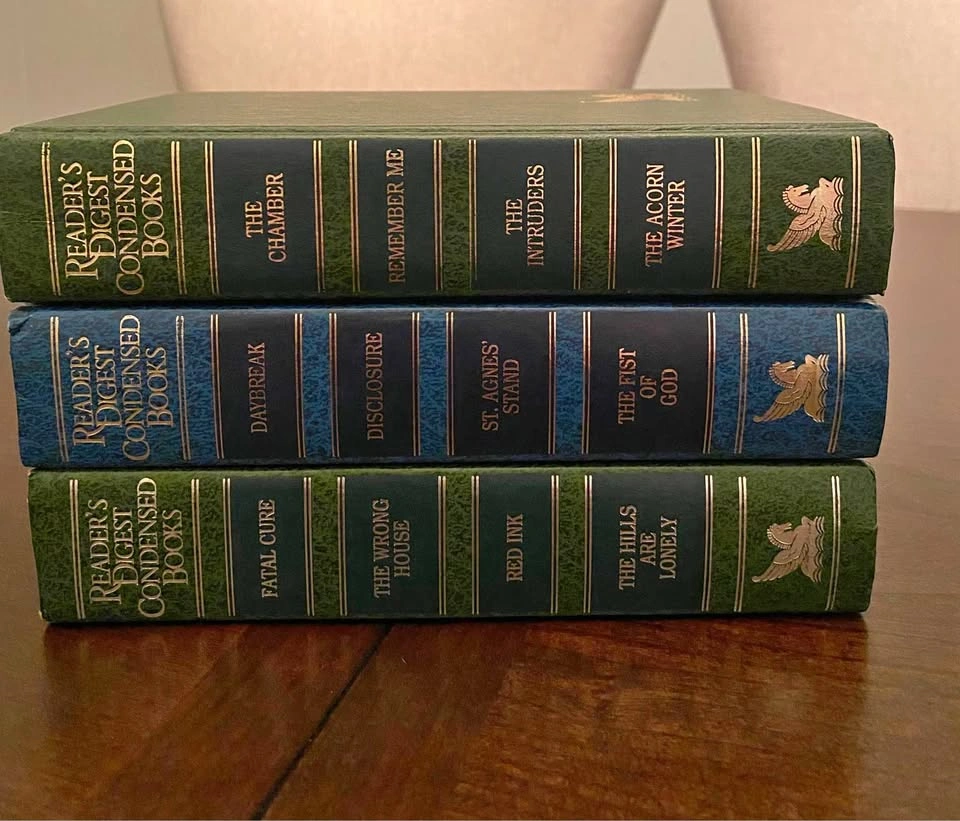 Vintage Reader's Digest Condensed Books Set of 3