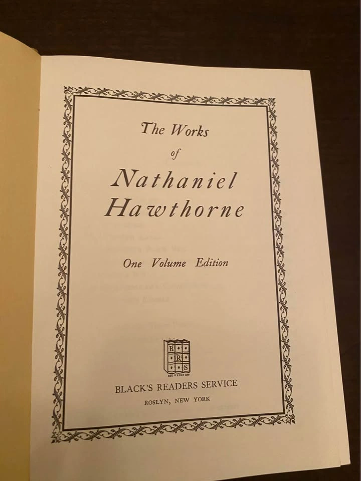 Vintage The Works of Jonathan Swift and Nathaniel Hawthorne Book - photo 5