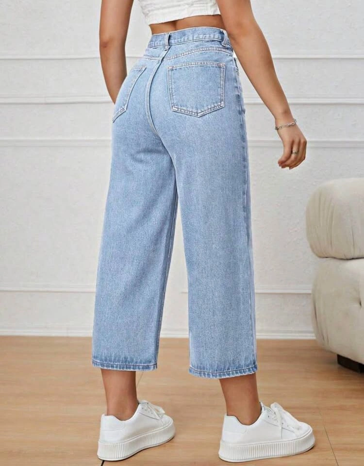 Wide legs denim - photo 4