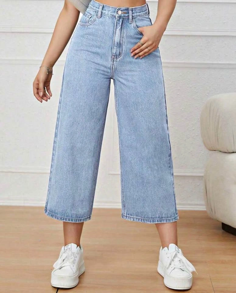 Wide legs denim - photo 5